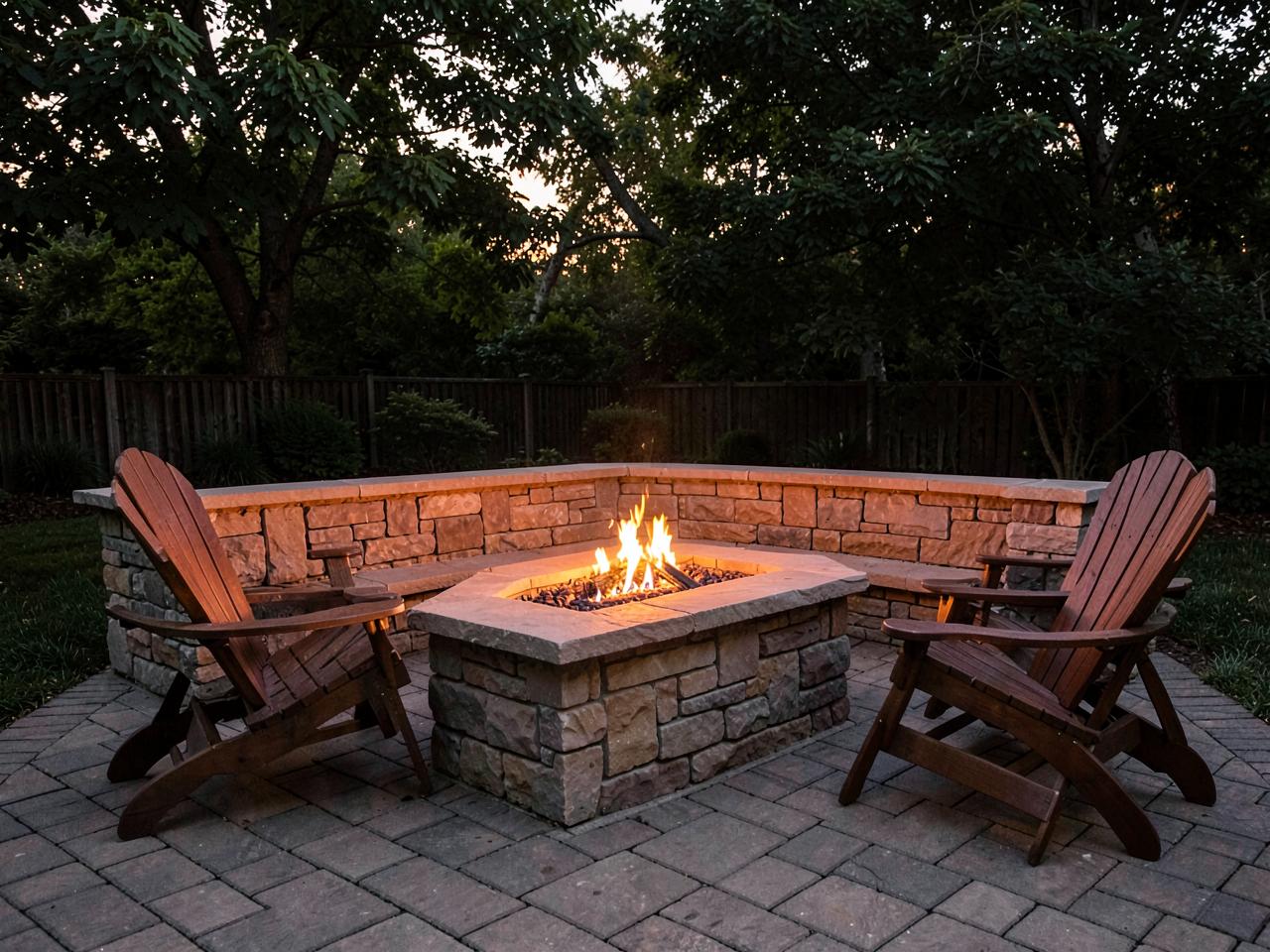 Custom Fire Pits & Outdoor Living project by AfterGlow Outdoor Living in Central New York