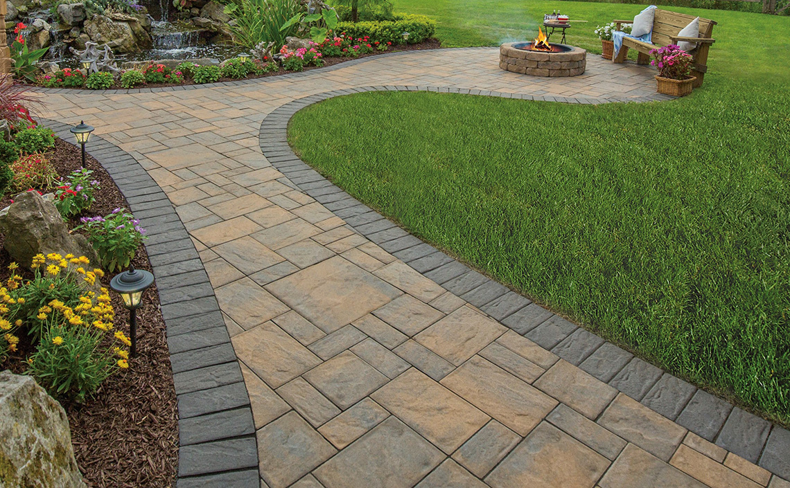 Paver Patios & Walkways project by AfterGlow Outdoor Living in Central New York
