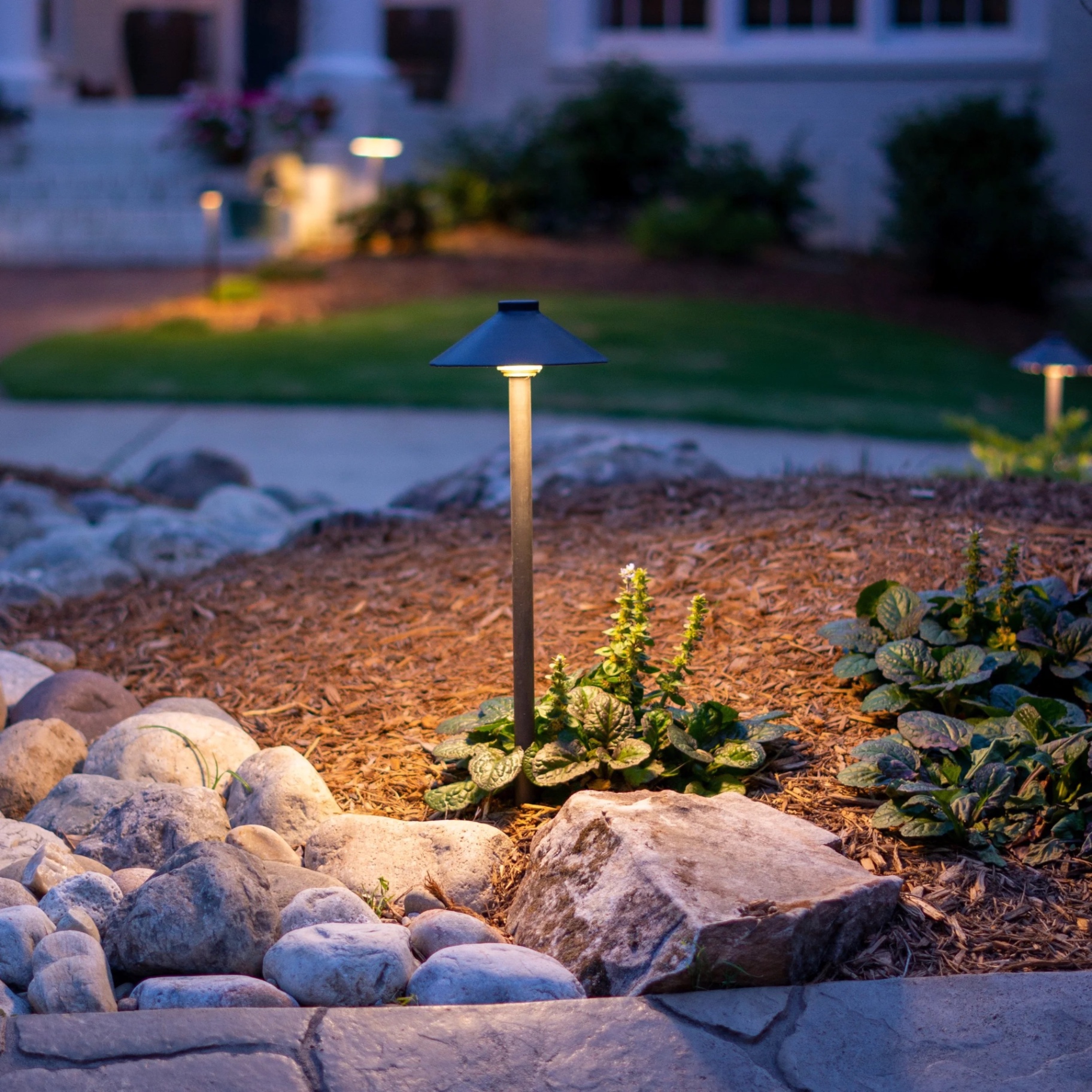 Landscape Lighting project by AfterGlow Outdoor Living in Central New York